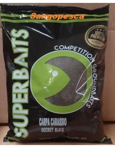 SUPERBAITS CARPA CARASSIO NEGRO 1KG