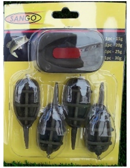 SET 4 CEBADORES + MOLDE