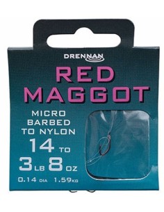 ANZUELO MONTADO DRENNAN RED MAGGOT 2