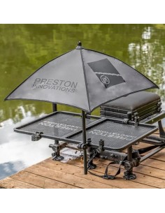 OFFBOX GREY BAIT BROLLY PRESTON 2