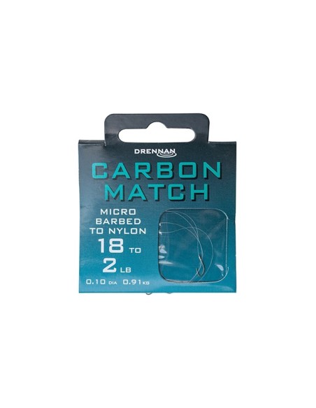 ANZUELO MONTADO DRENNAN CARBON MATCH