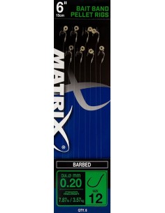 6” BAIT BAND PELLET RIGS (BARBED) 2