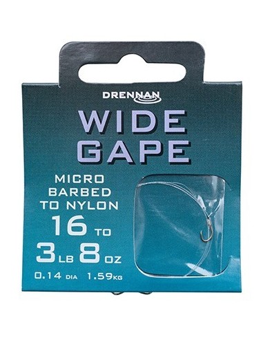 ANZUELO DRENNAN WIDE GAPE