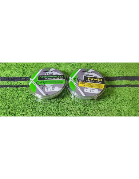 FLUOROCARBON 100% 75 MT SUPERBAITS