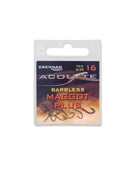 ACOLYTE BARBLESS MAGGOT PLUS DRENNAN