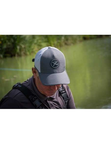 MATRIX SUREFIT BASEBALL CAP - GREY
