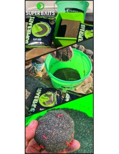 SUPERBAITS BLACK SQUID 1 KG 2
