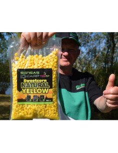 SENSAS CARP SWEETCORN NATURAL YELLOW 2