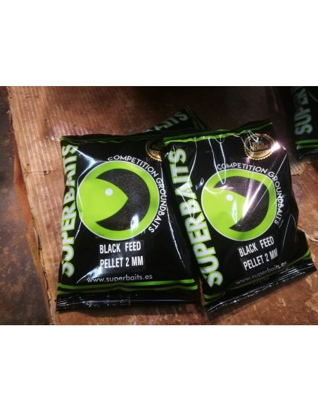 BLACK FEED PELLET SUPER BAITS