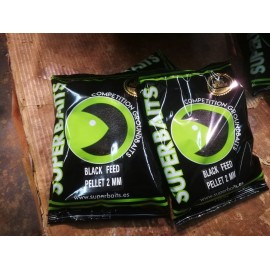 BLACK FEED PELLET SUPER BAITS