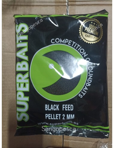 BLACK FEED PELLET SUPER BAITS