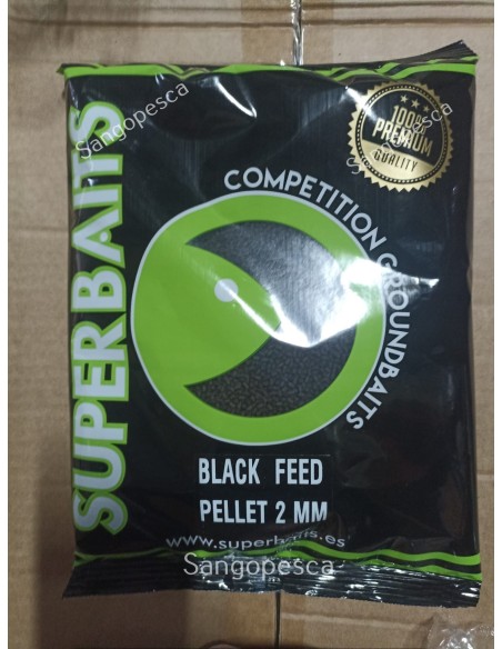 BLACK FEED PELLET SUPER BAITS