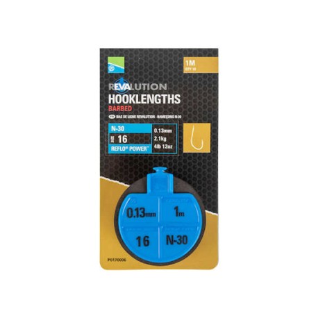 REVALUTION N-30 HOOKLENGTHS PRESTON