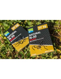 ANZUELO NATURAL N-30 MICRO BARBED 2