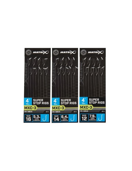 MATRIX MXC-3 SUPER STOP RIGS 10CM