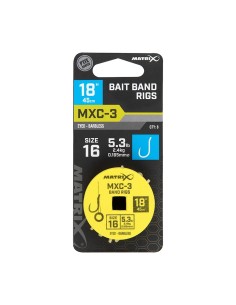MATRIX MXC-3 18” BAIT BAND RIGS (45CM)