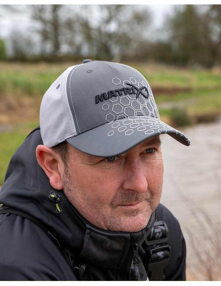 MATRIX HEX PRINT CAP (GREY)