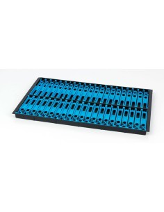 LOADED POLE WINDER TRAYS 13 CM --LIGHT BLUE MATRIX