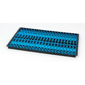 LOADED POLE WINDER TRAYS 13 CM --LIGHT BLUE MATRIX