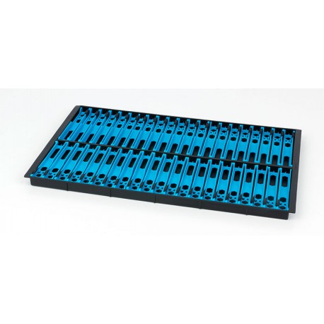 LOADED POLE WINDER TRAYS 13 CM --LIGHT BLUE MATRIX