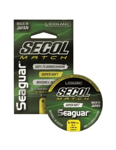 FLUOROCARBONO SECOL MATCH SEAGUAR COLMIC