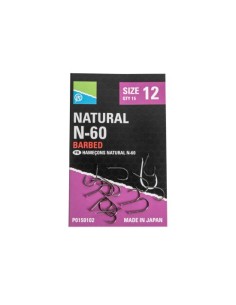 ANZUELO NATURAL N-60 PRESTON