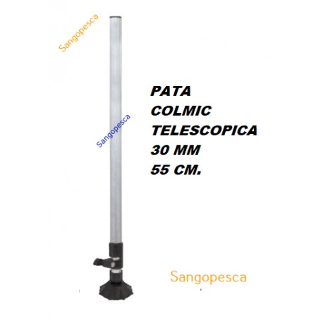 PATA TELESCOPICA COLMIC 30 MM 55 CM