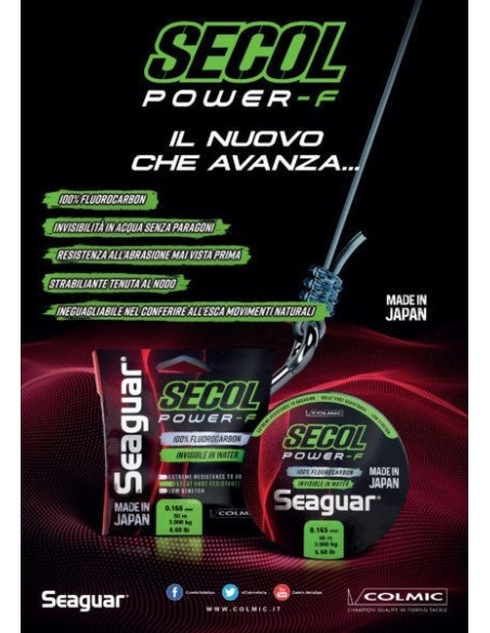 FLUOROCARBON COLMIC SEAGUAR SECOL POWER-F