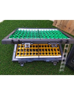 MODULO PORTA LINEAS 2+2 2