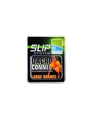 CONECTOR DACRON NARANJA PRESTON