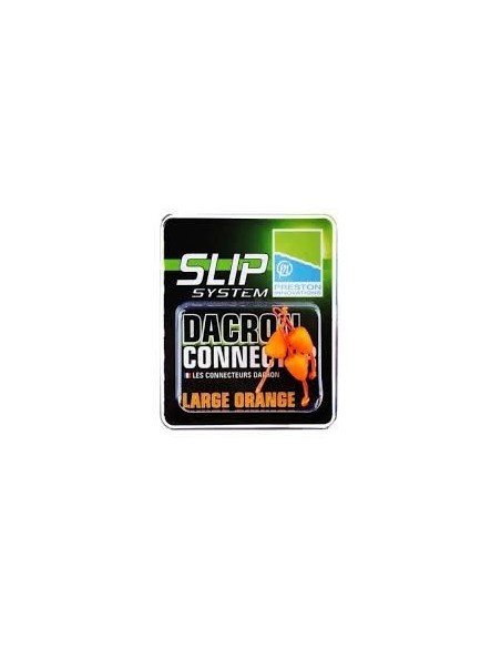 CONECTOR DACRON NARANJA PRESTON