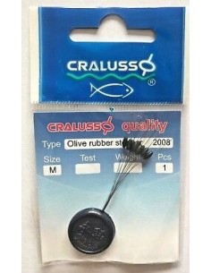 OLIVE RUBBER STOPPER CRALUSSO 2