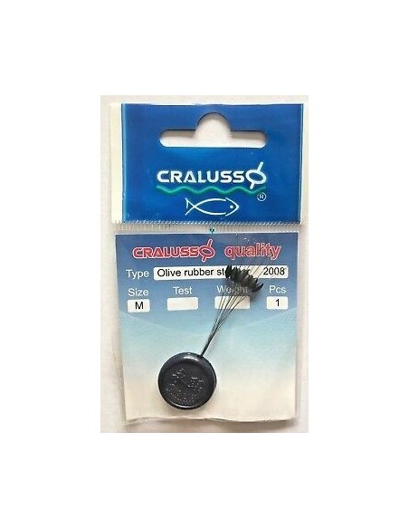 OLIVE RUBBER STOPPER CRALUSSO