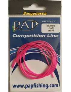 SILICONA FLUO 0.5 MM 1 MT.