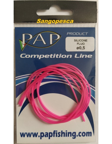 SILICONA FLUO 0.5 MM 1 MT.
