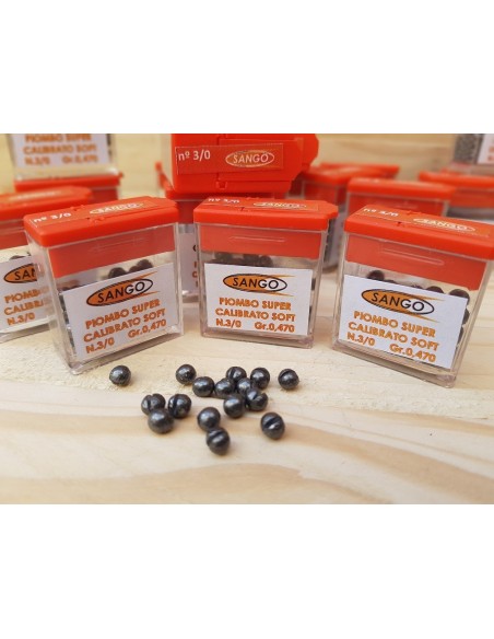 CAJA PLOMOS 30 GR. SUPER CALIBRADOS