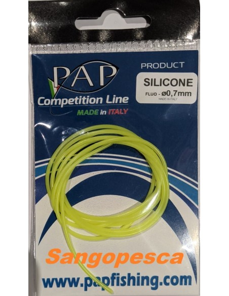 SILICONA FLUO 0.7 MM 1 MT.